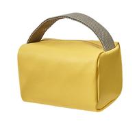 ARTSEWPLY Candy Color Handled Toiletry Bag PVC Large Capacity Travel Makeup Organizer Pouch with Zipper for Women Business Trip Camping