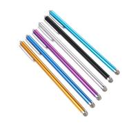 ARTSEWPLY Capacitive Stylus Pens for Touch Screens, 6pcs Extra Long Replaceable Tips, Portable Universal Phone and Tablet Stylus for Office and Travel Use