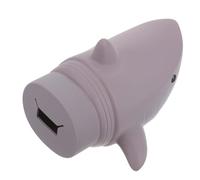 ARTSEWPLY Cartoon Shark Faucet Extender for Babies, Small Water Guiding Extension Tool with Cover, Sink Tap Spout Extension for Boys and Girls’ Handwashing Safety