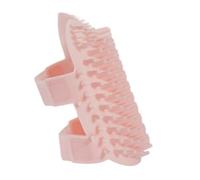 ARTSEWPLY Cat Scratching Board and Massager Tool for Cats, Small Pink Rubbing Itch Board with Bear Table Leg Design, Kitten Grooming Brush for Indoor Entertainment and Pet Supplies