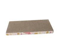 ARTSEWPLY Cat Scratching Board Corrugated Cardboard Sturdy Scratcher Pad Square Flat Design Indoor Pet Supply for Cats