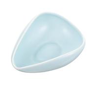 ARTSEWPLY Ceramic Spoon Rest Blue Spoon Holder for Kitchen Counter Stove Top Utensil Rest for Chopstick Fork Tea Bag Coffee Bar Accessory 3.94 X 2.76 X 1.18 in