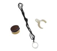 ARTSEWPLY Clarinet Thumb Rest Cover Plastic Cushion Lubricating Oil Support for Correct Position Comfortable Feel Accessory for Wind Instrument Players