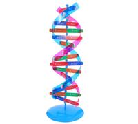 ARTSEWPLY Colorful Double Helix Dna Model Kit for Classroom Science Teaching - Buildable Genetics Biology Desktop Science Decor - Hands-On Montessori Material for School Lab