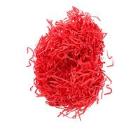 ARTSEWPLY Colorful Pleated Paper Box Fillers Red Decorative Shredded Tissue for Packaging Hamper Stuffing Basket Filling Party Wrapping Accessories Safe and Versatile Craft Material