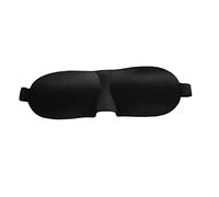 ARTSEWPLY Contoured Sleep Mask Lightweight Adjustable Night Blindfold for Comfortable Sleep Travel Naps Breathable Eye Shades for Men Women Black