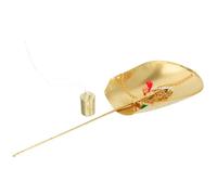 ARTSEWPLY Copper Chinese Medicine Weighing Scale Portable Apothecary Balance for Herbs Home Decor Retro Small Lightweight Accurate Scale for Kitchen and Traditional Use