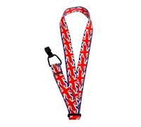 ARTSEWPLY Creative Ukulele Strap with Flag Design Small Width Polyester Ukulele Belt for Comfortable and Labour-saving Use for Friends