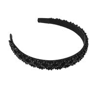 ARTSEWPLY Crystal Headband for Girl Haircut Ornaments Handmade Bead Headbands for Simple Hairband for Home Use during Spa