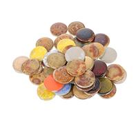 ARTSEWPLY DIY Ceramic Tile Making Material Irregular Pebble Stone Assortment for Craft Projects Durable Mosaic Stones for Garden Bathroom Walls and Designs
