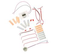 ARTSEWPLY DIY Fruit Battery Science Kit for Students Renewable Energy Experiment with Zinc-copper Electrodes Sustainable Learning for Stem Education and Creative Physics Exploration