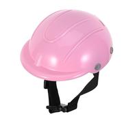 ARTSEWPLY Dog Motorcycle Helmet for Small Breeds with Chin Strap, Protective Hard Hat for Pomeranian and Small Pets, Pink Pet Safety Headgear for Scooter Rides and Outdoor Activities
