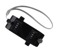 ARTSEWPLY Dual Counting Mechanical Counter Portable Visitor Clicker for Sports and Events Lightweight Design for Simultaneous Tracking Baseball Durable and Reliable Performance Black