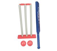 ARTSEWPLY Durable Abs Cricket with Lightweight Bat and Stump Stand for Outdoor Sports Enhances Hand Eye Coordination and Motor Skills for Family Fun and Garden Games