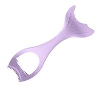 ARTSEWPLY Durable Silicone Eyeliner Aid Tool for Women Eye Makeup Easy to Line Stencil with Mermaid Tail Design Compact Eyelash Makeup Accessory for Precise Application
