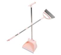 ARTSEWPLY Dustpan and Broom Small Lightweight Cleaning Accessories for Soft Bristle Indoor Sweeping Tool with Bright Colors for Easy Grip and Fun Housekeeping Experience