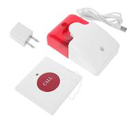 ARTSEWPLY Elderly Call Button Medical Alert Device Buzzer Alarm Button Emergency Call Elderly Alarm System Emergency Alert Device White