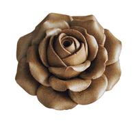 ARTSEWPLY Elegant Chinese Rose Shape Censer Compact Incense Burner for Stick Incense Practical Ceramic Decor for Meditation Yoga Bedroom Sauna for Family and Friends