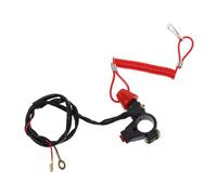 ARTSEWPLY Emergency Stop Kill Switch Tether for Motorcycle Wire Safety Switch Compatible with Dirt Bikes Atv Offroad Performance Enhancing Replacement