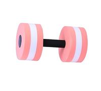 ARTSEWPLY Eva Swimming Dumbbell for Pool Yoga Exercise Buoyant Floating Dumbbell for Men Women Durable Water Aerobics Equipment Pink