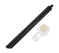 ARTSEWPLY Eyebrow Hair Remover Roller 0.5Mm Detachable Micro-Needle Tool for Precise Facial Hair Shaping and Eyebrow Grooming at Home, Black Brow Trimmer for Women