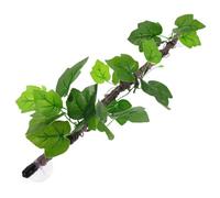 ARTSEWPLY Flexible Artificial Climbing Branch for Reptile Tanks Plastic Jungle Vines with Suction Cup Pet Habitat Decor for Chameleons Snakes Frogs Bearded Dragons Indoor Faux Plants