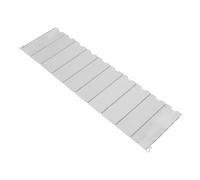 ARTSEWPLY Foldable Patio Heater Heat Shield Reflector for Outdoor Propane Gas Heater Aluminum Alloy Windproof Cover with Quick Setup Stable Flame and Portable Design for Camping and Patio