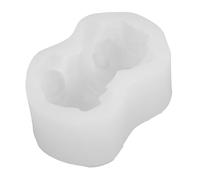 ARTSEWPLY French Bulldog Cake Mold DIY Baking Tool High Temperature Resistant White Cookie Mousse Mold for Party Cake Decoration