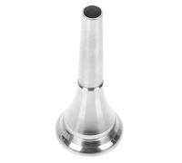 ARTSEWPLY French Horn Mouthpiece Silver Replacement Accessory for Horns Polished Smooth Surface for Comfortable Play Easy to Install Musical Instrument Part Practical Gift