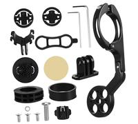 ARTSEWPLY Front Bike Computer Mount Extended Cycling Odometer Holder Fit Easy Installation Stable Support for Flashlights Cameras and More