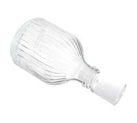 ARTSEWPLY Glass Whiskey Decanter Bottle Premium Alcohol Storage with Stopper for Whiskey Wine Juice Smooth Surface Easy Pour Dense Taste Enhancer Elegant European Style