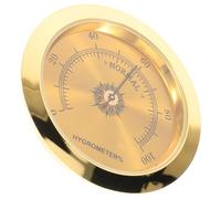 ARTSEWPLY Guitar Humidity Compact Metal Hygrometer with Clear Display for Accurate Moisture Measurement Preventing Acoustic Folk Guitar Damage Portable and Easy to Use