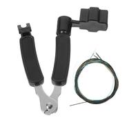 ARTSEWPLY Guitar String Winder Cutter Repair Tool Kit 3-in- for Acoustic and Electric Guitars Includes String Cutter and Bridge Pin Puller Random Color