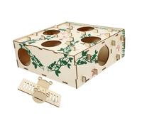 ARTSEWPLY Hamster Maze Tunnel Toy Natural Exercising Labyrinth Tube Large Size Pet Habitat for Small Rodents