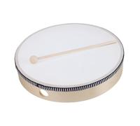 ARTSEWPLY Hand Held Wooden Frame Drum with Drumstick Percussion Instrument for Beginners and Skilled Players Versatile for Music Lessons Singing Dancing Parties and Celebrations