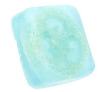 ARTSEWPLY Handmade Loofah Soap Bar 100g Exfoliating Skin Scrub Soap Natural Rose Scented for Refreshing Cleansing for Daily Shower Use