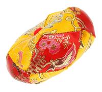 ARTSEWPLY Handmade Tibetan Singing Bowl Cushion Embroidered Prayer Bowl Pad Soft Cloth Protector for Meditation and Buddhist Sound Healing