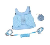 ARTSEWPLY Harness Leash with Lost Wrist Link for Safety Breathable Walking Harness Leash for Boy Girl and Skin Friendly Strap Prevents Lost for Outdoor Travel and Daily Use