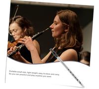 ARTSEWPLY High Pitch C Key Irish Whistle Flute Metal Recorder for Beginners and Experts Solid Copper Treble Instrument with Precise Drilling for Clear Sound Performance