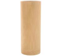 ARTSEWPLY Holder 21cm Flat Top Kitchen Utensil Holder for Countertop Storage, Bamboo Tableware Organizer with Drainage for Chopsticks and Flatware in Home Kitchen