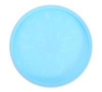 ARTSEWPLY Holographic Irregular Snowflake Silicone Resin Coaster Mold Round Non Slip Crafting Tray for DIY Home Decoration and Festive Gatherings Creative Epoxy Casting Kit