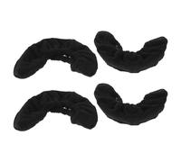 ARTSEWPLY Ice Skate Blade Protective Covers 2Pcs Black L Elastic Stretchable Hockey Skate Guards Sleeve for Figure Skating Blades