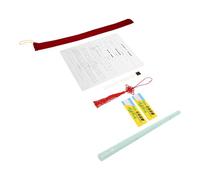 ARTSEWPLY Imitation Jade Flute Dizi Chinese Musical Instrument Beginner's Plastic Flute for Learning Traditional Music Performance