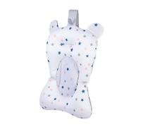 ARTSEWPLY Infant Bath Cushion with Adjustable Tilt Angle and Foam Material for Newborns and Toddlers Providing Support and Comfort During Bath Times in White