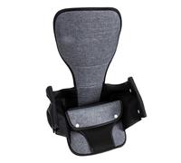 ARTSEWPLY Insert Cushion Safety Cushion for Infant and High Chair Grey Soft Sponge Fabric Support Double-Sided Wing Design Easy to Store Travelling Use
