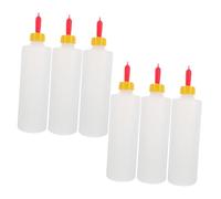 ARTSEWPLY Lamb Feeding Bottles with Tough Bite Nipples for Newborn Livestock Portable Capacity Milk Feeder for Calves Goats Sheep and Small Animals