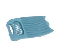 ARTSEWPLY Large Thick Plastic Washboard with Non Slip Stand and Soap Holder for Household Laundry Scrub Board for Fabrics and Everyday Garments Ergonomic Hand Washing Tool for Home Use