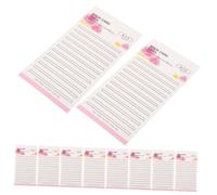 ARTSEWPLY Lash Extension Kit Beginners Lash Accessory False Eyelash Storage Card Self Adhesive Strip Paper Card