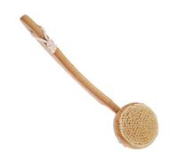 ARTSEWPLY Long Handle Bristle Bath Brush with Soft Hair for Men and Women Deep Cleansing Back Scrubber and Body Scrubber Shower Sponge Skin Exfoliating and Reviving Spa Massager