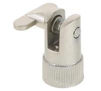 ARTSEWPLY Mic Shock Mount Bracket with Nut Attachment Vibration Microphone Holder for Desktop Stand Stable Noise Reduction Adapter Compatible with Studio Broadcast Music Production